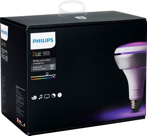 Best Buy: Philips Hue White and Color Ambiance BR30 (2nd Gen) Wi-Fi ...