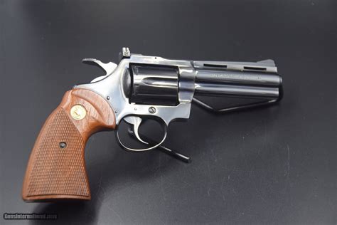 COLT DIAMONDBACK FOUR-INCH .38 SPECIAL BLUED