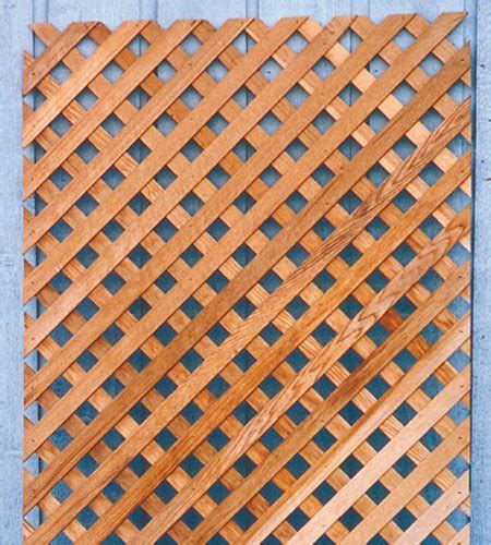 757-0120 Cedar Wood Lattice Panels »Windsor Plywood®