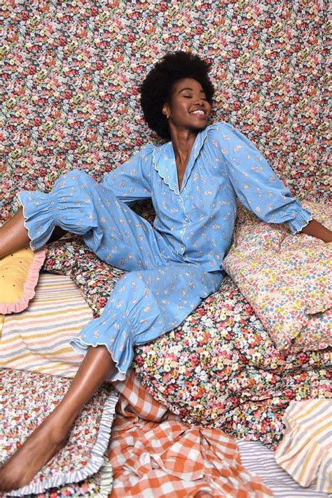 WAKE UP HAPPY in silk cotton PJs. Luxury lazy-lie ins. Dreamy soft pieces to lounge in morning ...