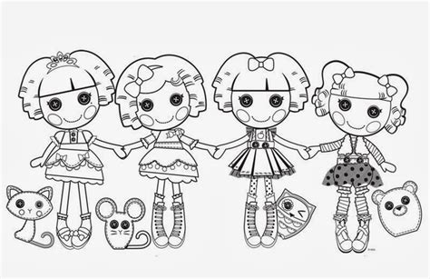 Dibujos para colorear. Maestra de Infantil y Primaria.: Dibujos para colorear la muñeca Lalaloopsy