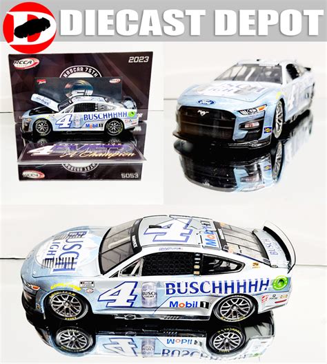 KEVIN HARVICK 2023 BUSCH LIGHT #4 NEXT GEN MUSTANG 1/24 ELITE SERIES (BOX SLIGHTLY DAMAGED BUT ...