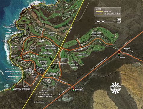 Resort Map & Directions - Waikoloa Beach Resort