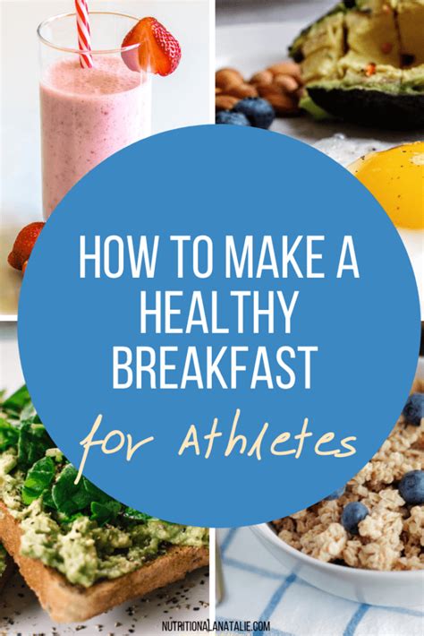 Breakfast for Athletes | 10 Tips for a Healthy Breakfast + Recipes