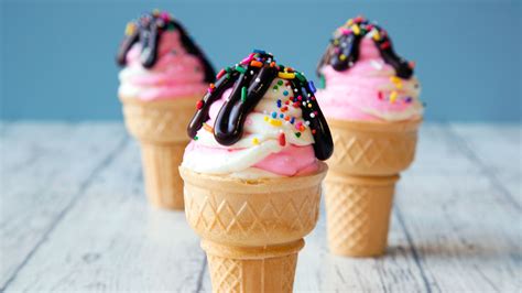 Ice Cream Cone Cupcakes | Tastemade