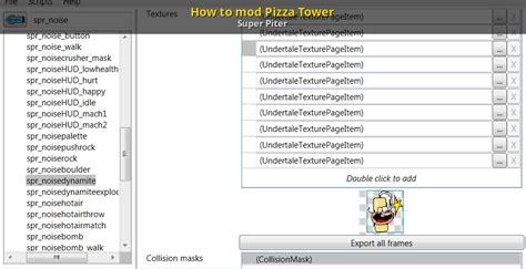 How to mod Pizza Tower [Pizza Tower] [Tutorials]