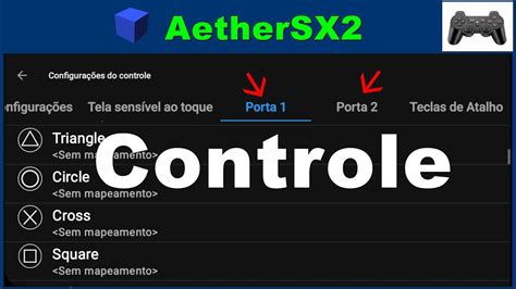 COMO CONFIGURAR O CONTROLE NO AetherSX2 - YouTube