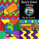 Back To School Pop Art Worksheets & Teaching Resources | TpT