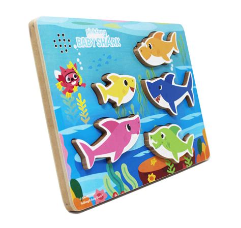 Baby Shark Chunky Wood Sound Puzzle | Toys R Us Canada