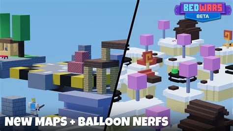 Roblox BedWars new Candyland & Construction maps added! - Try Hard Guides