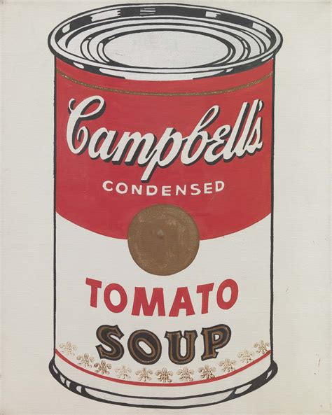 Andy Warhol, Tomato Soup, Campbell’s Soup I, Screen Print