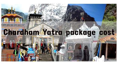 Char Dham Yatra Package Cost - Dada Boudir Tour And Travels