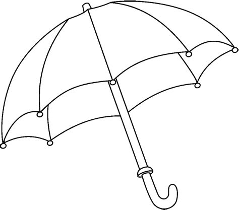 Free Umbrella Outline, Download Free Umbrella Outline png images, Free ClipArts on Clipart Library