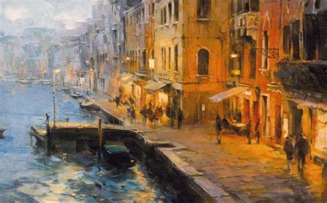 Dmitri Danish, 1966 ~ Venice Evening | Tutt'Art@ | Pittura • Scultura ...