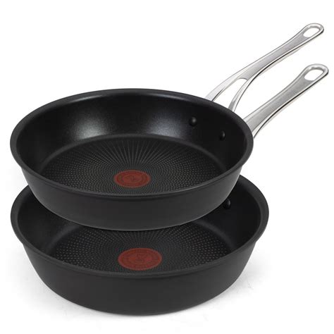 Tefal - Jamie Oliver Cooks Classic Frying Pan Set 24/28cm | Peter's of Kensington