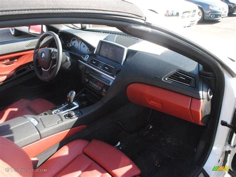 Bmw convertible red leather interior