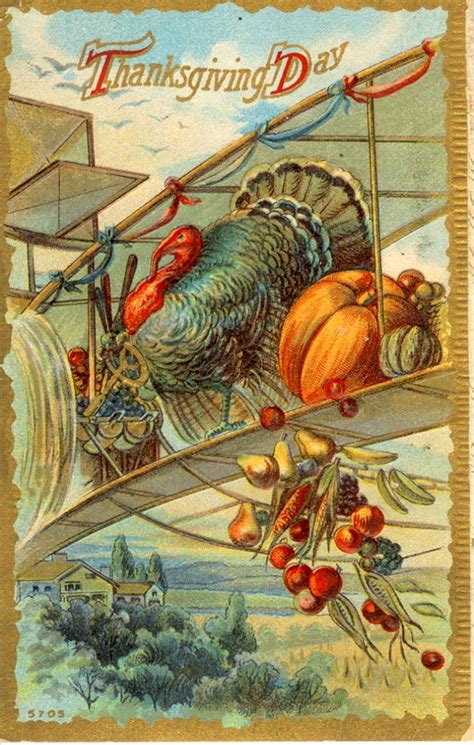 25 Colorful Vintage Thanksgiving Turkey Postcards ~ Vintage Everyday