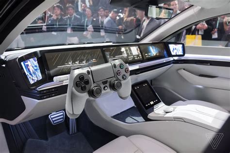 Sony's new electric car interior :D : r/funny