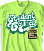 Student Council T-Shirt Designs - Cool Leadership Shirts - Free Shipping