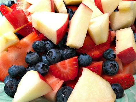 Mediterranean Fruit Salad | A Cork, Fork, & Passport