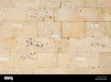 Texture of old limestone brick wall Stock Photo - Alamy