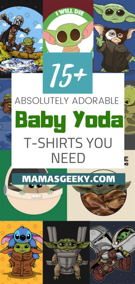 15+ Absolutely Adorable Baby Yoda T-Shirts You Need (Right Now)