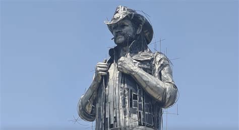 The Massive LEMMY Statue At Hellfest Contains Some Of His Ashes