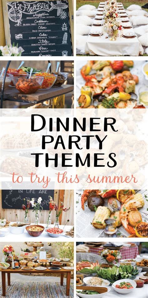 9 Creative Dinner Party Themes to try this Summer on Love the Day ...