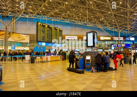 Departures hall terminal 2 Helsinki-Vantaa airport Vantaa Finland ...