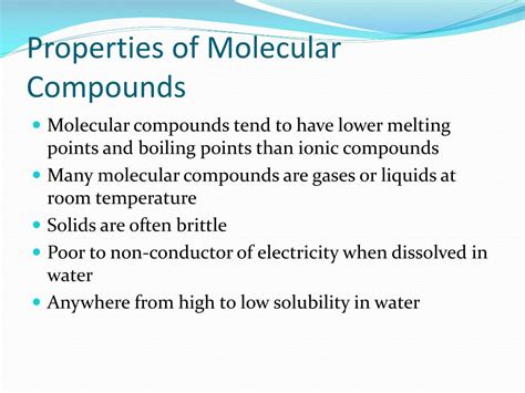 PPT - Properties of Compounds PowerPoint Presentation, free download - ID:2250057