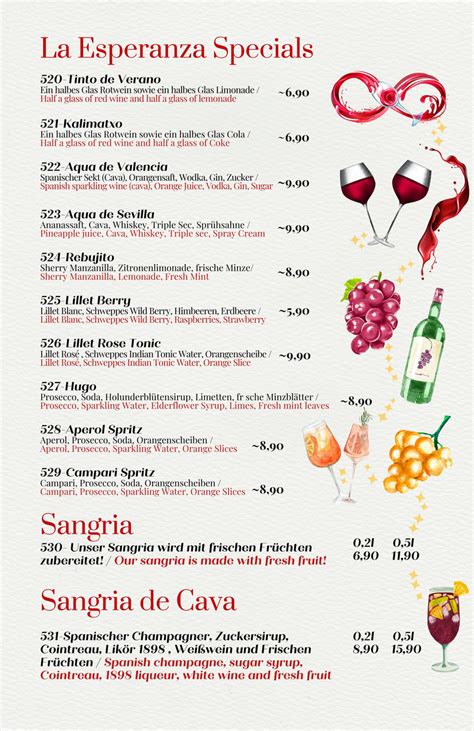 Our Menu | La Esperanza Tapas