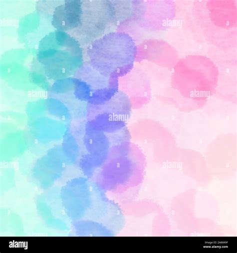 abstract round circles lavender, pastel pink and baby blue background with space for text or ...