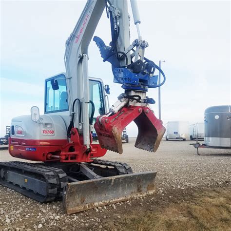 Grapple Excavator Attachment – Rent-All Inc.