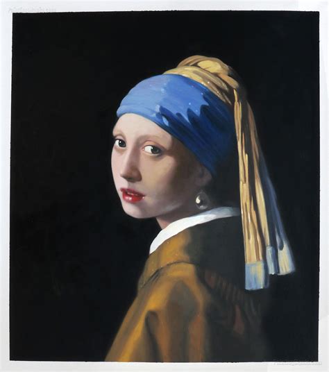 Girl with a Pearl Earring - Johannes Vermeer Paintings | Portrait ...