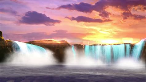 WATERFALL - RELAXING MUSIC - YouTube