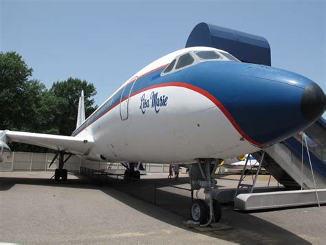 Elvis' airplanes at Graceland