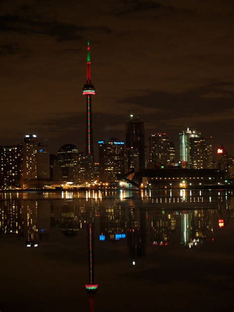 lakeshore of toronto at night | toronto waterfront at night … | Flickr