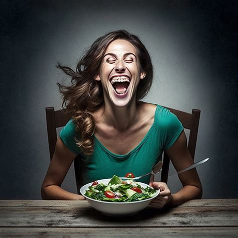 When AI Generates Images of Women Laughing Alone With Salad…