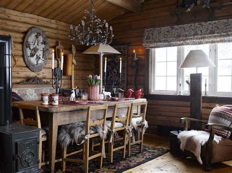 Norwegian house, Cabin interior design, Rustic interiors