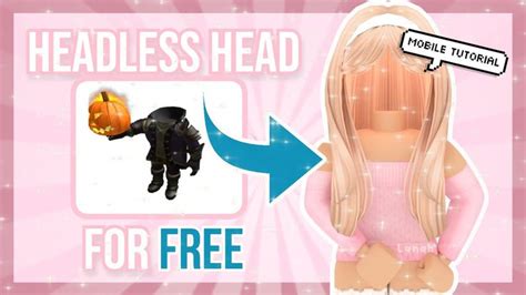 How To Get Headless Head For FREE on Roblox Mobile 2022 | Roblox, Roblox codes, Free