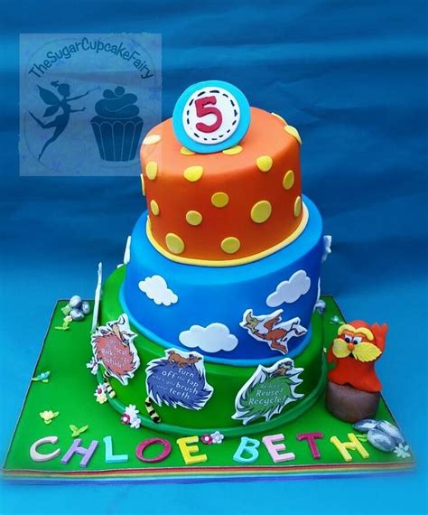 A Lorax Birthday Cake - Decorated Cake by - CakesDecor