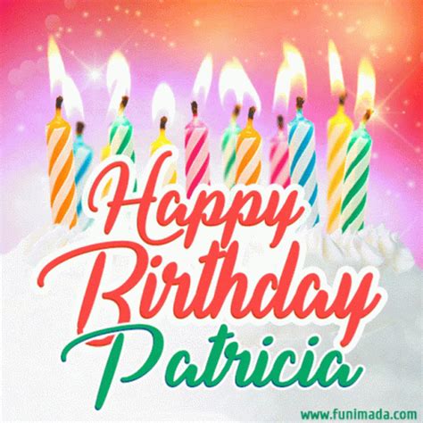 Patricia Happy Birthday GIF – Patricia Happy Birthday Candles – GIFs ...