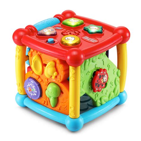 VTech Busy Learners Activity Cube, Learning Toy for Infant Toddlers - Walmart.com - Walmart.com