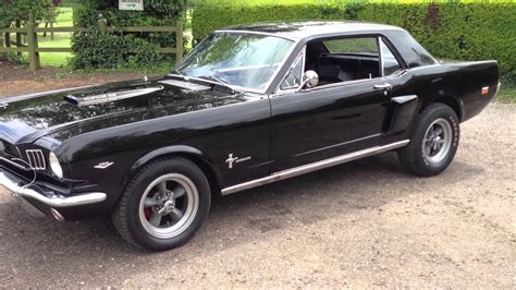 "Lindsey" 1966 Mustang Black Auto Coupe (High Performance Upgraded) - YouTube