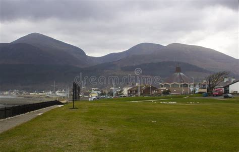 The Mourne Mountains in Early Evening in Mid Winter Stock Photo - Image ...