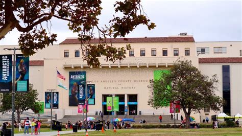 Los Angeles County Museum of Natural History - Los Angeles, California Editorial Image - Image ...