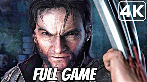 WOLVERINE FULL GAME Walkthrough (4K ULTRA HD) No Commentary - YouTube