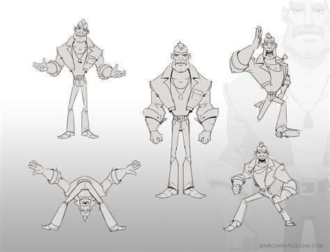 Marcin Warzecha - Hank - Stylized character design