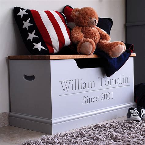 Personalized Toy Chest For Boys – Wow Blog