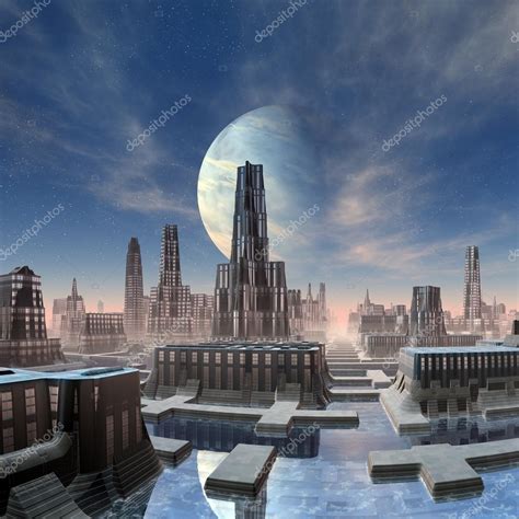 Alien City Concept Art